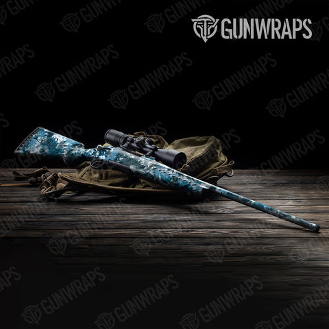Tie Dye Rifle Gun Skin Vinyl Wraps