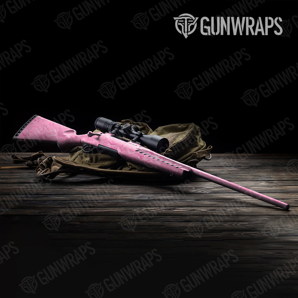 Battle Storm Elite Pink Camo Rifle Gun Skin Vinyl Wrap