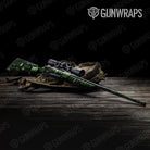 Circuit Board Green Rifle Gun Skin Vinyl Wrap