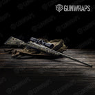 Digital Militant Charcoal Camo Rifle Gun Skin Vinyl Wrap
