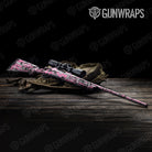Digital Pink Tiger Camo Rifle Gun Skin Vinyl Wrap