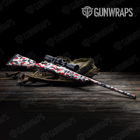 Erratic Camo Rifle Gun Skin Vinyl Wraps