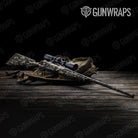 Erratic Militant Green Camo Rifle Gun Skin Vinyl Wrap