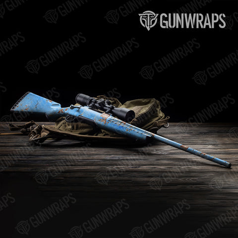 Rust Rifle Gun Skin Vinyl Wraps