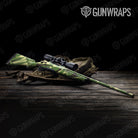 Sharp Jungle Camo Rifle Gun Skin Vinyl Wrap