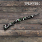 Shattered Green Tiger Camo Shotgun Gun Skin Vinyl Wrap