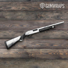 Stone Bianco Carrara Marble Shotgun Gun Skin Vinyl Wrap