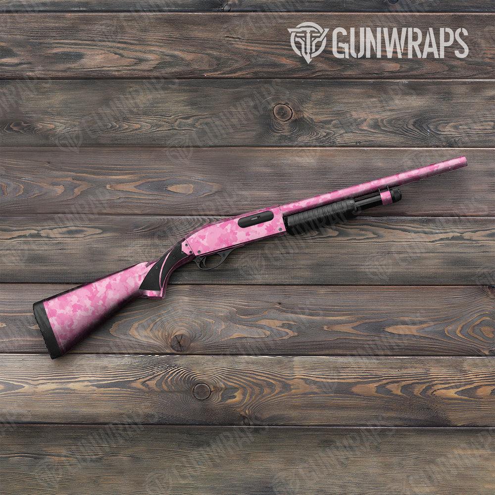 Cumulus Elite Pink Camo Shotgun Gun Skin Vinyl Wrap