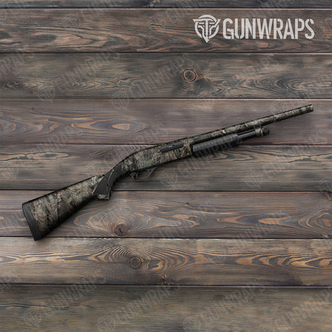 Brown Shotgun Gun Skin Vinyl Wraps