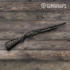 Ragged Militant Charcoal Camo Shotgun Gun Skin Vinyl Wrap