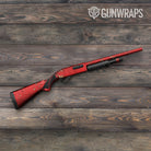 Rust 3D Red Shotgun Gun Skin Vinyl Wrap