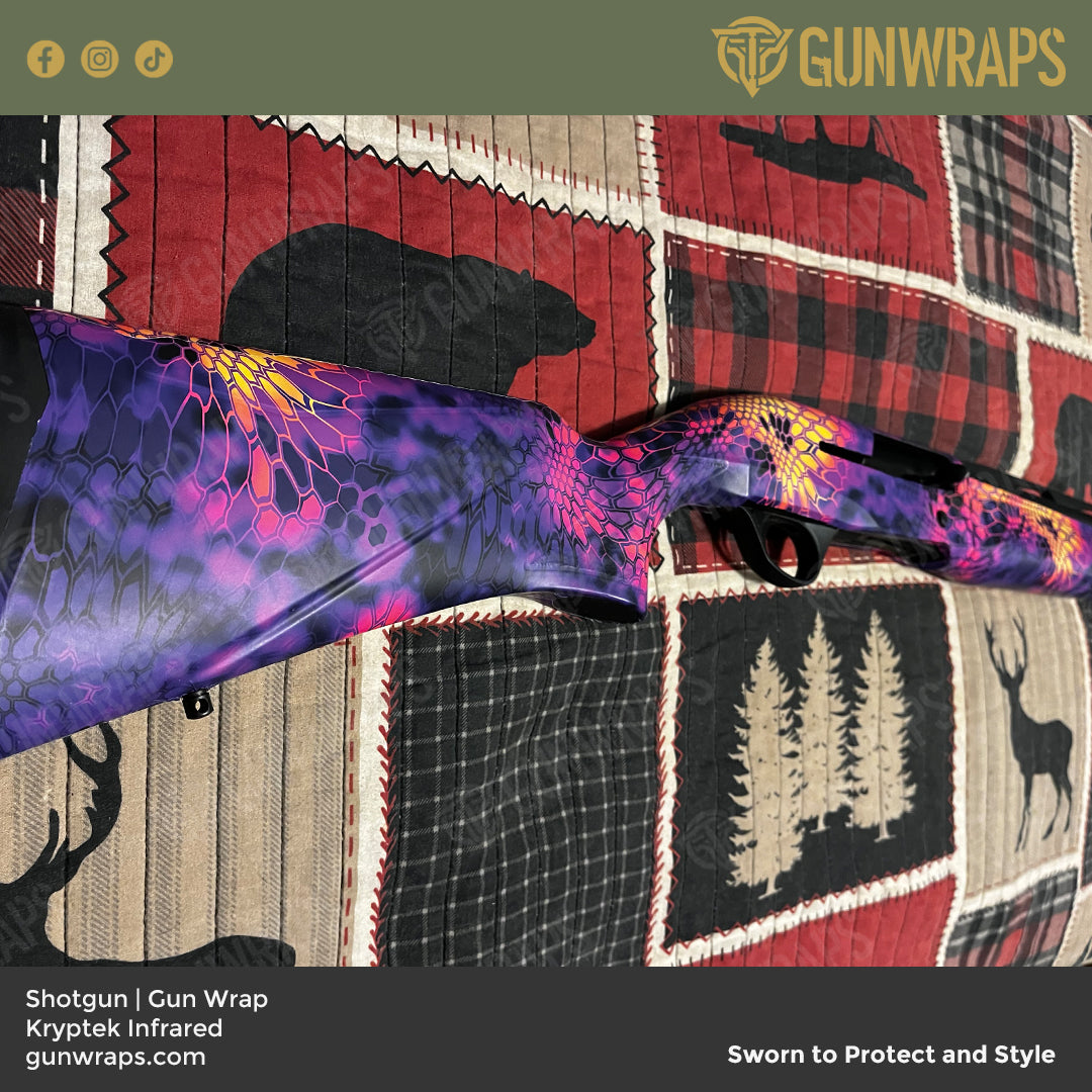 Shotgun Kryptek Infrared Camo Gun Skin Vinyl Wrap