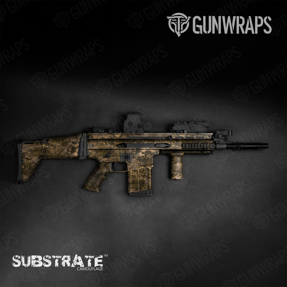 Tactical Substrate Sniper Camo Gun Skin Vinyl Wrap Film