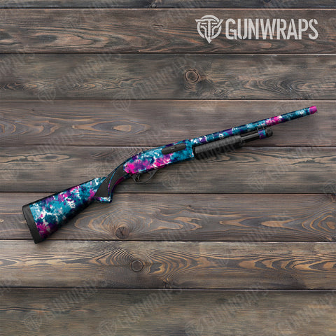 Pink Shotgun Gun Skin Vinyl Wraps