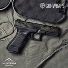 Pistol Slide A-TACS U|CON Stealth Camo Gun Skin Vinyl Wrap Film