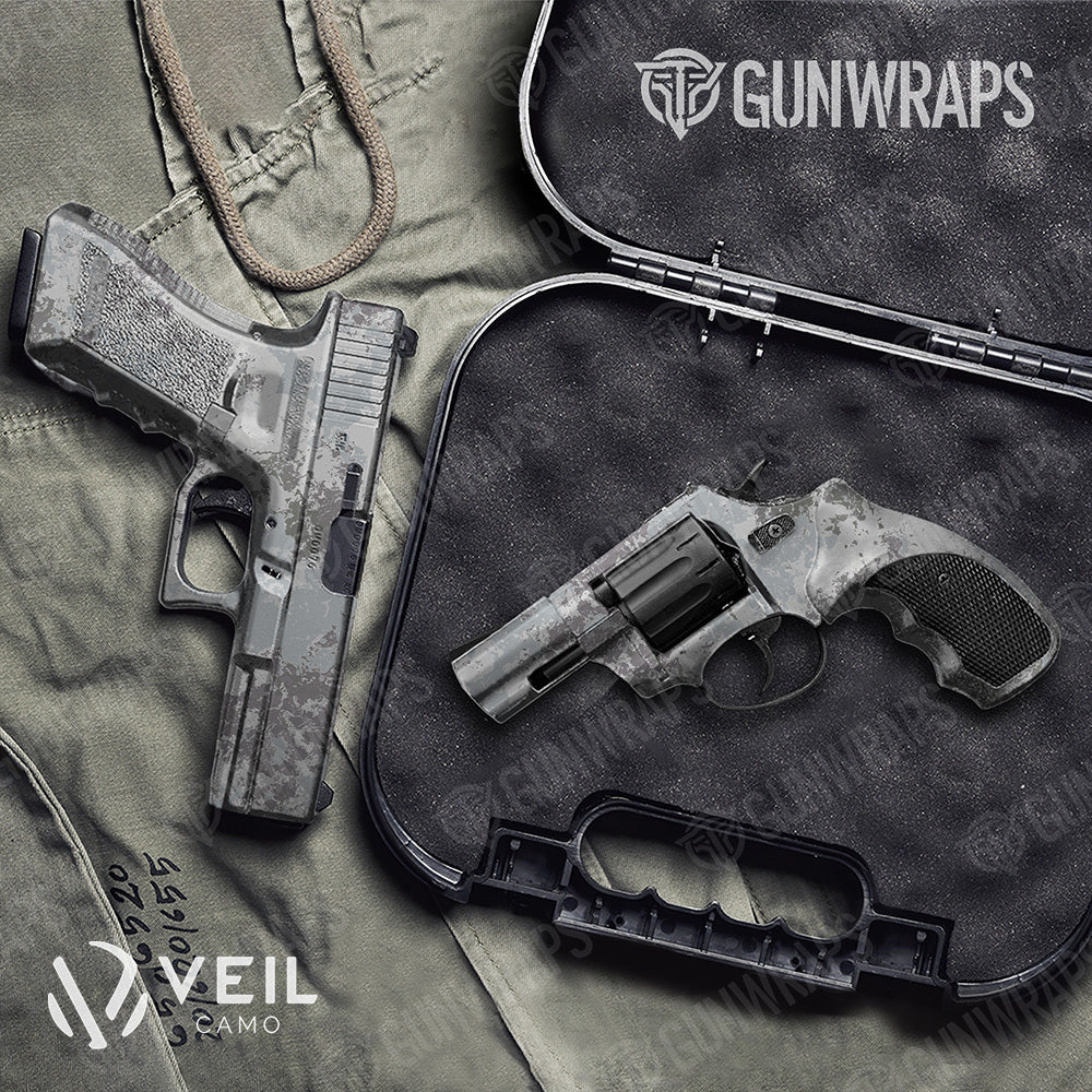 Pistol & Revolver Veil Ops Polar Camo Gun Skin Vinyl Wrap