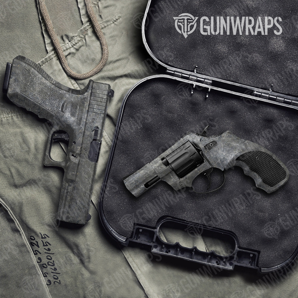Stone Bellingham Granite Pistol & Revolver Gun Skin Vinyl Wrap
