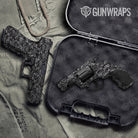 Classic Midnight Camo Pistol & Revolver Gun Skin Vinyl Wrap