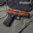 Cumulus Elite Orange Camo Pistol Slide Gun Skin Vinyl Wrap