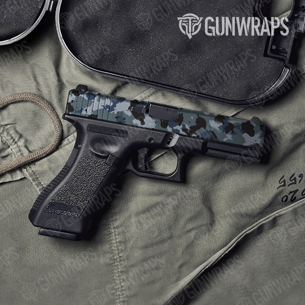 Cumulus Navy Camo Pistol Slide Gun Skin Vinyl Wrap