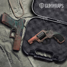 Damascus Fiesta Pistol & Revolver Gun Skin Vinyl Wrap