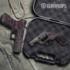 Damascus Pink Pistol & Revolver Gun Skin Vinyl Wrap