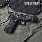 Digital Urban Green Camo Pistol Slide Gun Skin Vinyl Wrap
