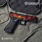 Kryptek Lava Camo Pistol Slide Gun Skin Vinyl Wrap