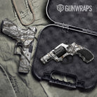 Nature Snowstorm Camo Pistol & Revolver Gun Skin Vinyl Wrap