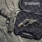 Sharp Army Camo Pistol & Revolver Gun Skin Vinyl Wrap