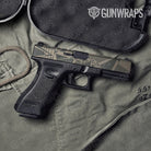 Sharp Army Camo Pistol Slide Gun Skin Vinyl Wrap