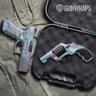 Sharp Cotton Candy Camo Pistol & Revolver Gun Skin Vinyl Wrap