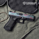 Sharp Cotton Candy Camo Pistol Slide Gun Skin Vinyl Wrap