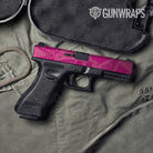 Sharp Elite Magenta Camo Pistol Slide Gun Skin Vinyl Wrap