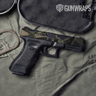 Sharp Militant Blue Camo Pistol Slide Gun Skin Vinyl Wrap