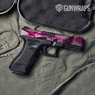 Sharp Magenta Tiger Camo Pistol Slide Gun Skin Vinyl Wrap