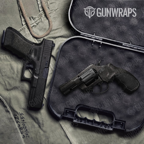 Textured Pistol & Revolver Gun Skin Vinyl Wraps