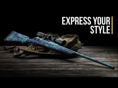 Rifle Veil Wideland Mariner Camo Gun Skin Vinyl Wrap