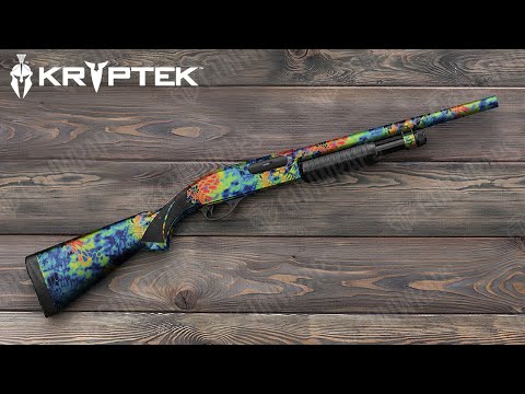 Kryptek Blue Lightning Camo Gun Skin Vinyl Wrap for AR 15