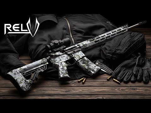 AR 15 RELV Copperhead Camo Gun Skin Vinyl Wrap Film